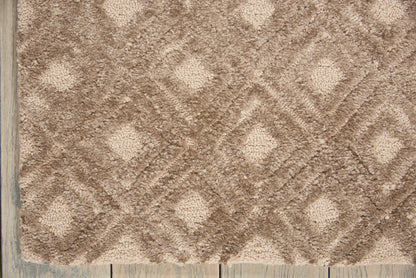 Nourison Home Deco Mod  Taupe  Transitional