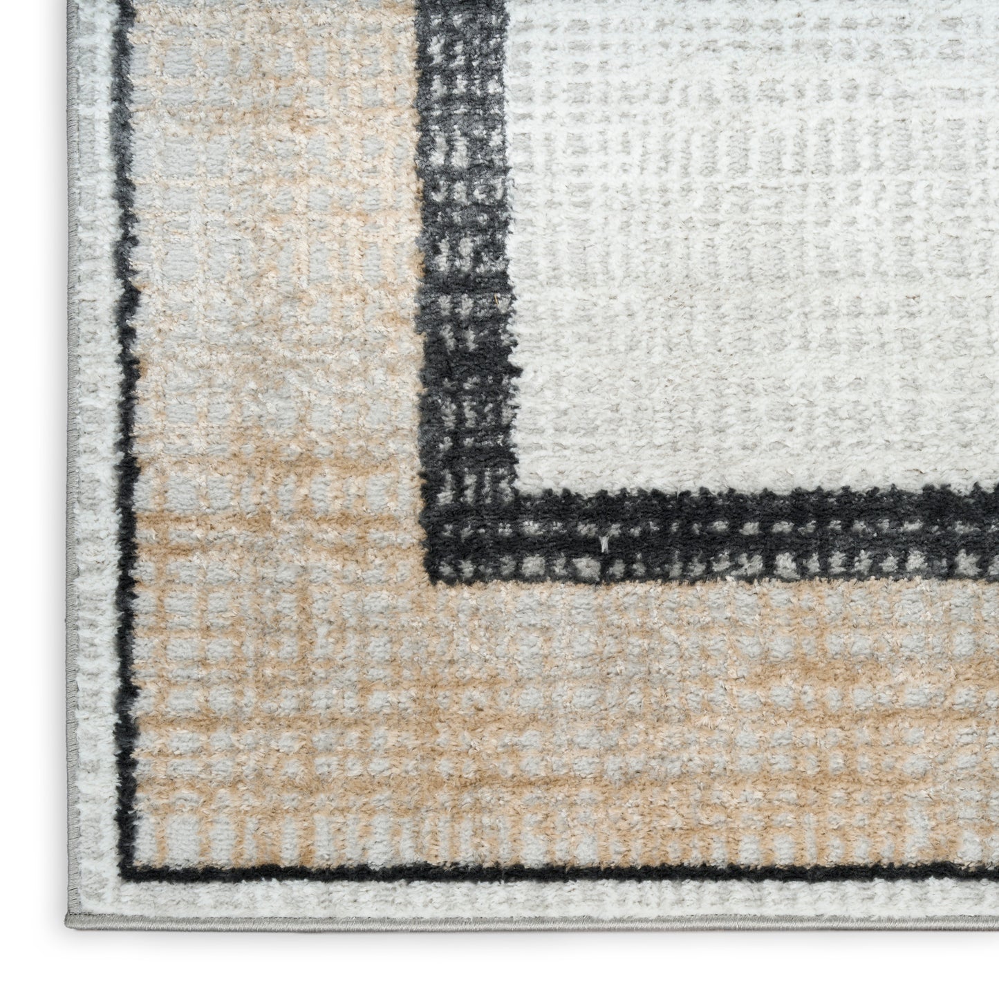 Nourison Home Dekor  Grey Charcoal  Contemporary