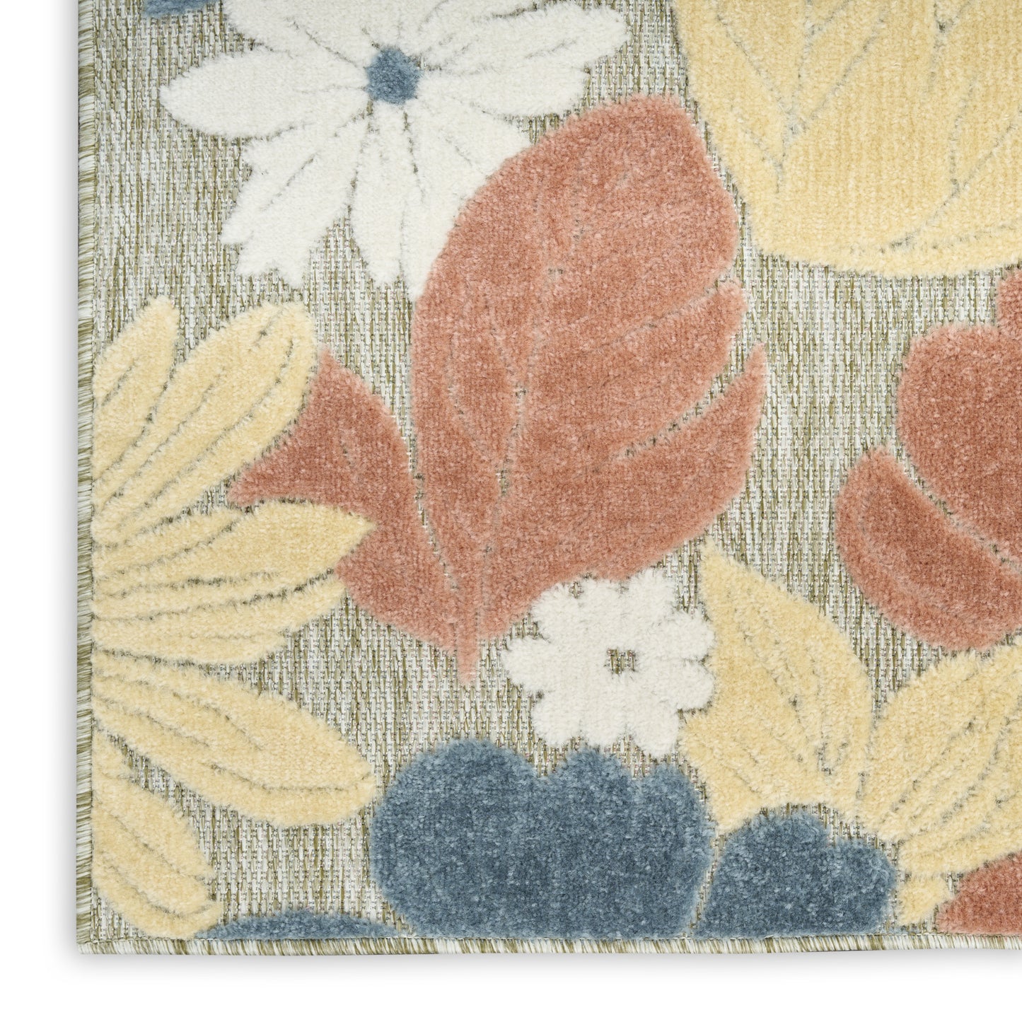 Nourison Home Aloha  Rose  Contemporary
