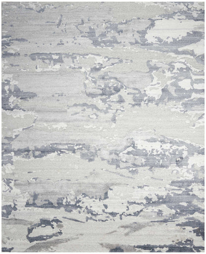 Nourison Home Divine DIV04 Slate Contemporary Hand Knotted Rug