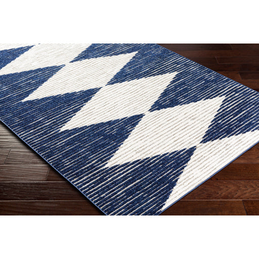 Surya Greenwich GWC-2324 Ink Blue Global  Rug
