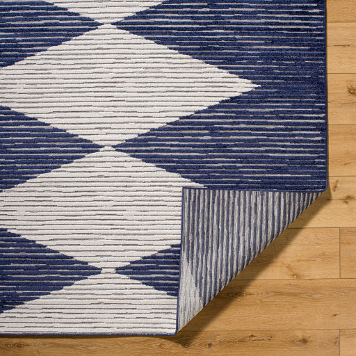 Surya Greenwich GWC-2324 Ink Blue Global  Rug