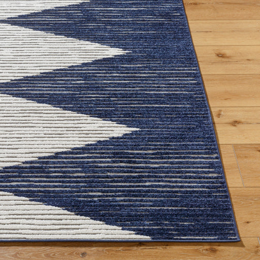 Surya Greenwich GWC-2324 Ink Blue Global  Rug