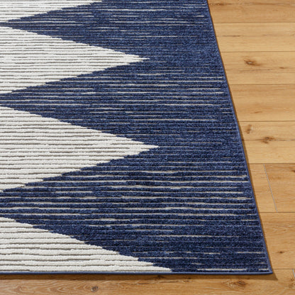 Surya Greenwich GWC-2324 Ink Blue Global  Rug