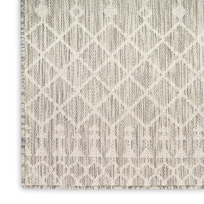 Nourison Home Positano  Light Grey  Contemporary