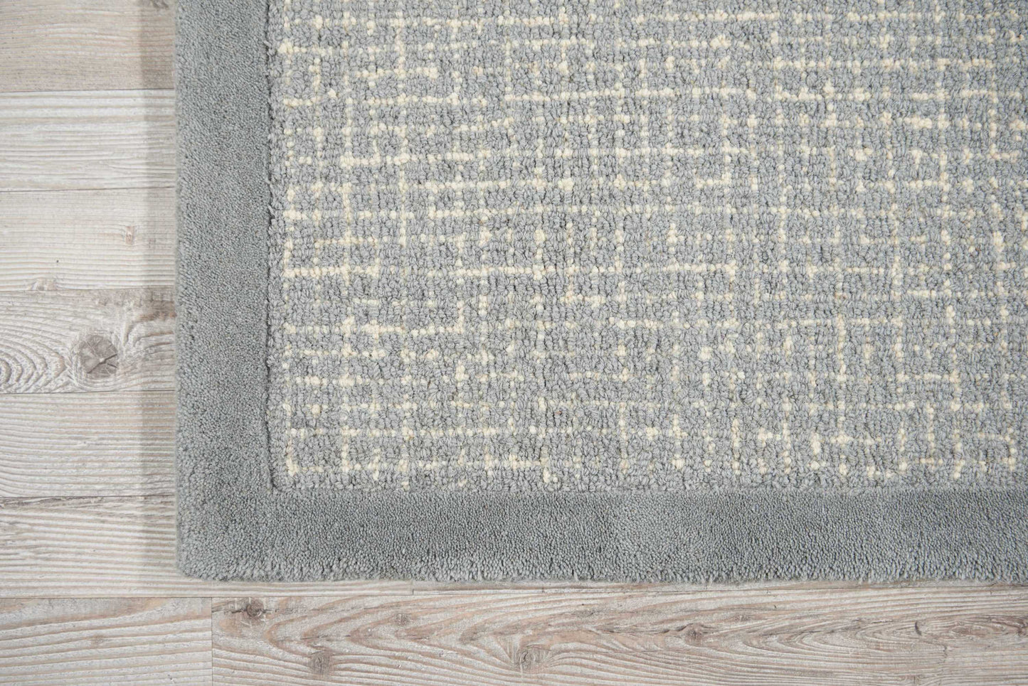 Nourison Home River Brook  Light Blue Ivory  Contemporary