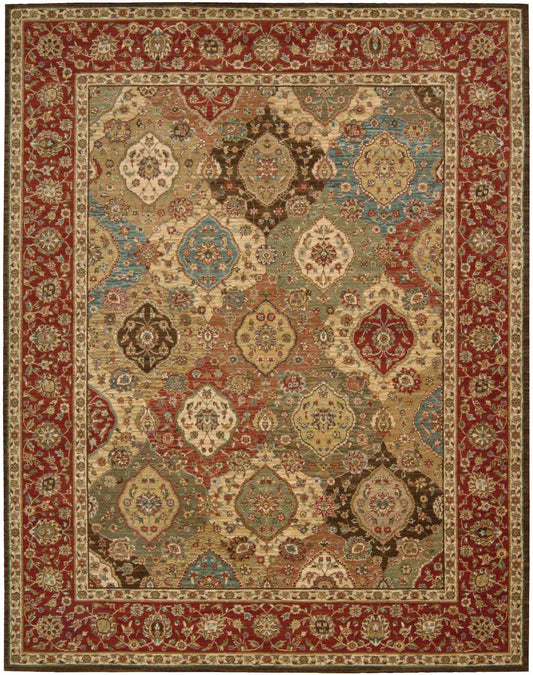 Nourison Home Living Treasures  Multicolor  Traditional