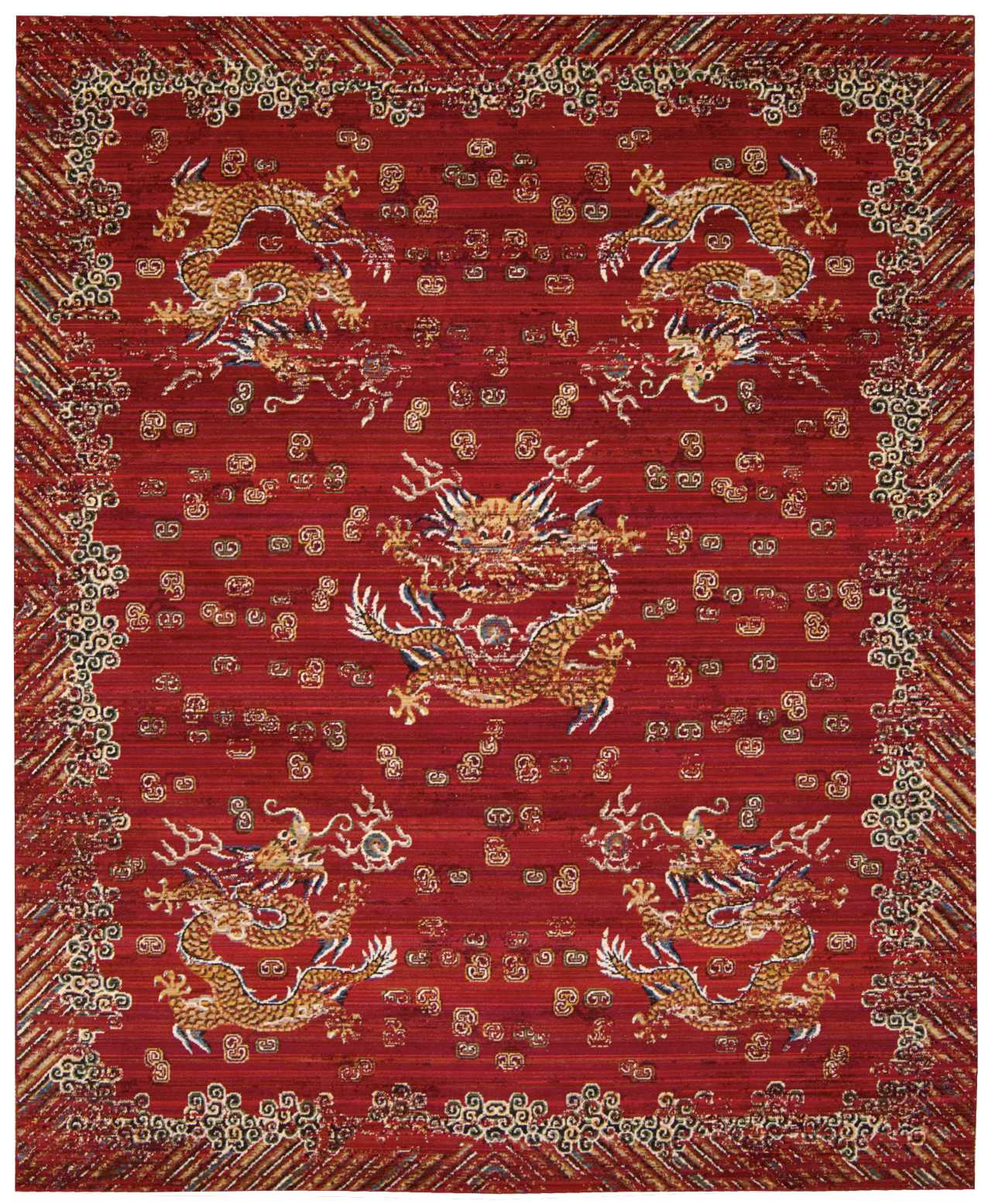 Barclay Butera Dynasty DYN04 Oxblood Traditional Loom-woven Rug