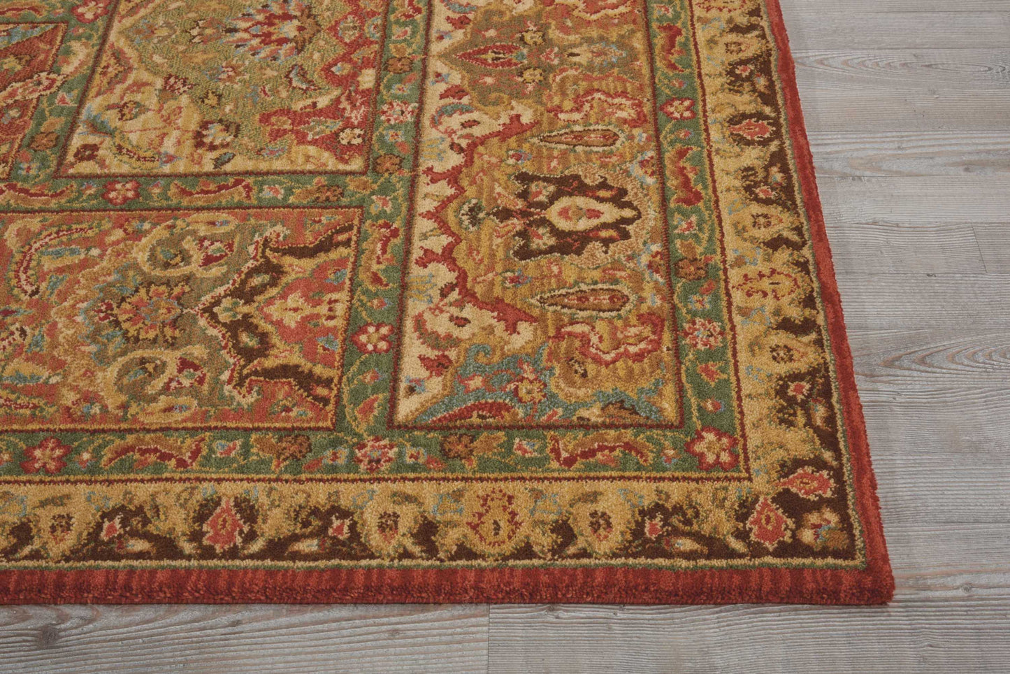Nourison Home Living Treasures  Multicolor  Traditional