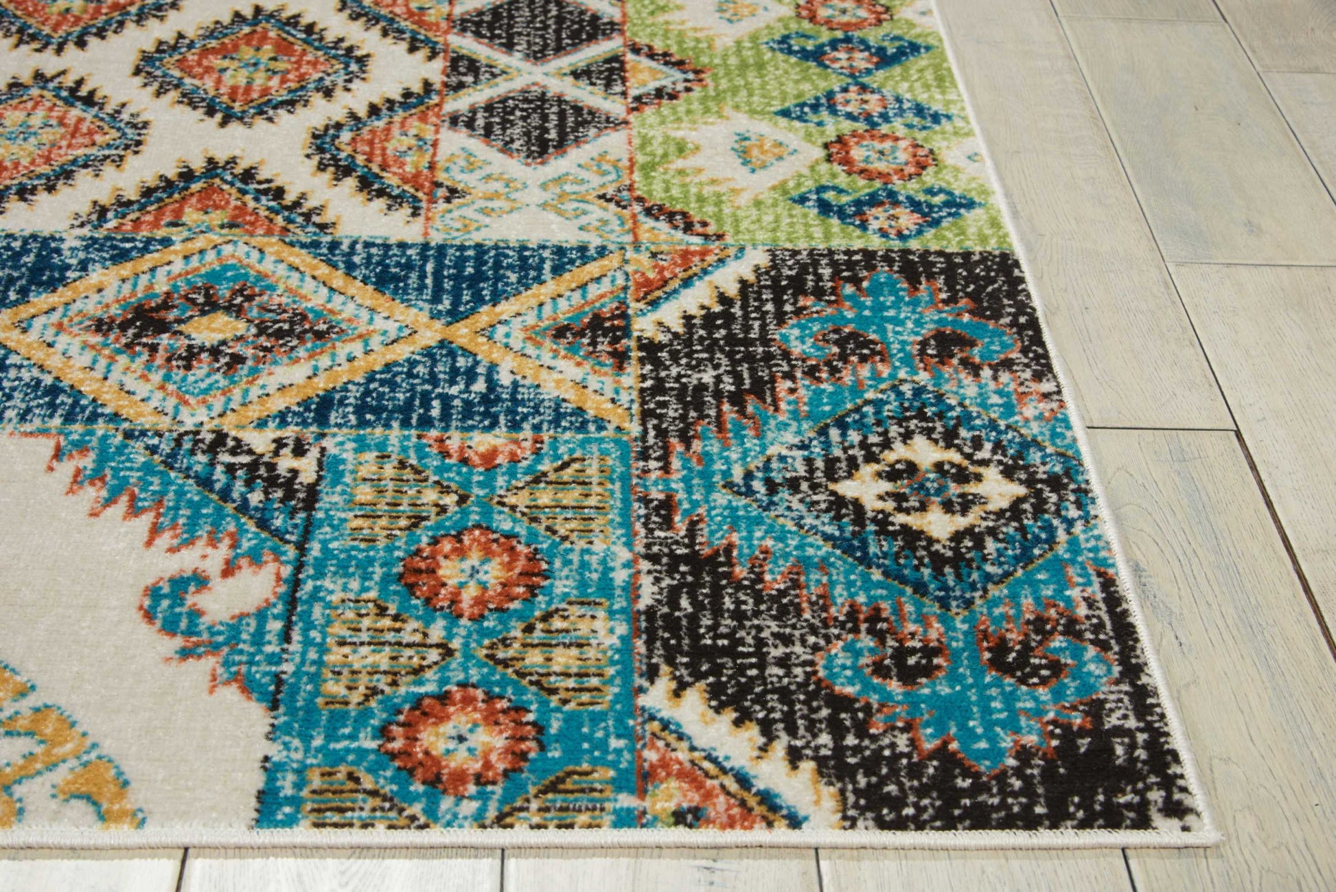 Nourison Home Aria  Indigo  Traditional