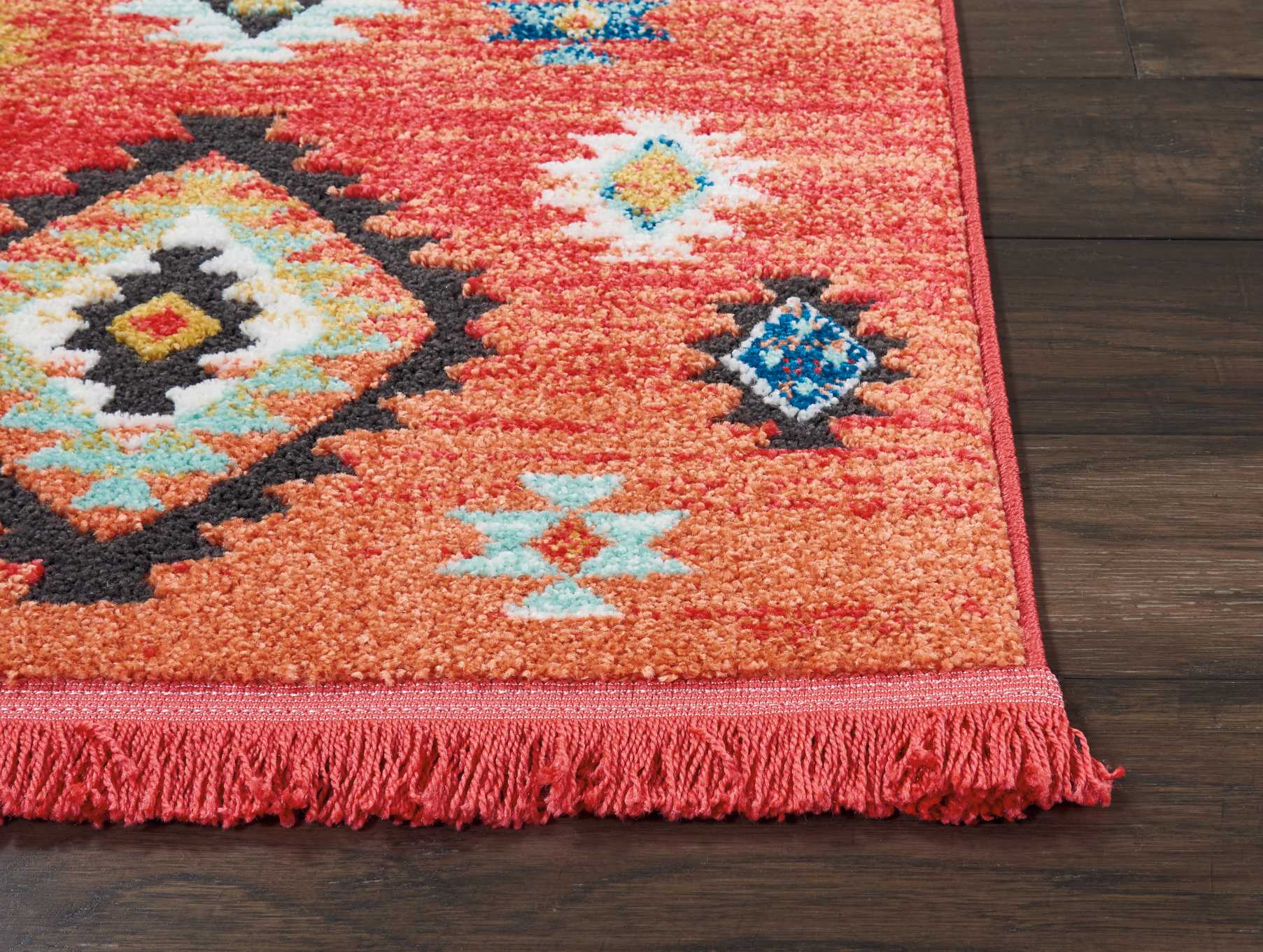 Nourison Home South Western  Red  Transitional