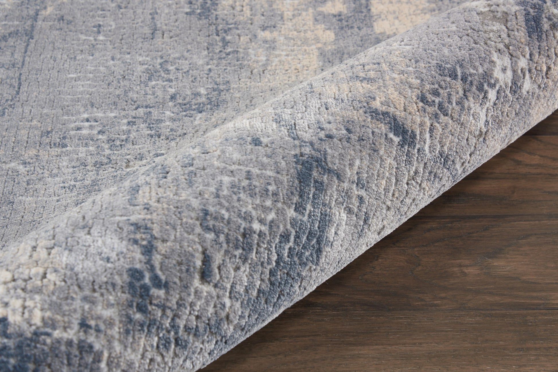 Nourison Home Rustic Textures  Grey Beige  Contemporary