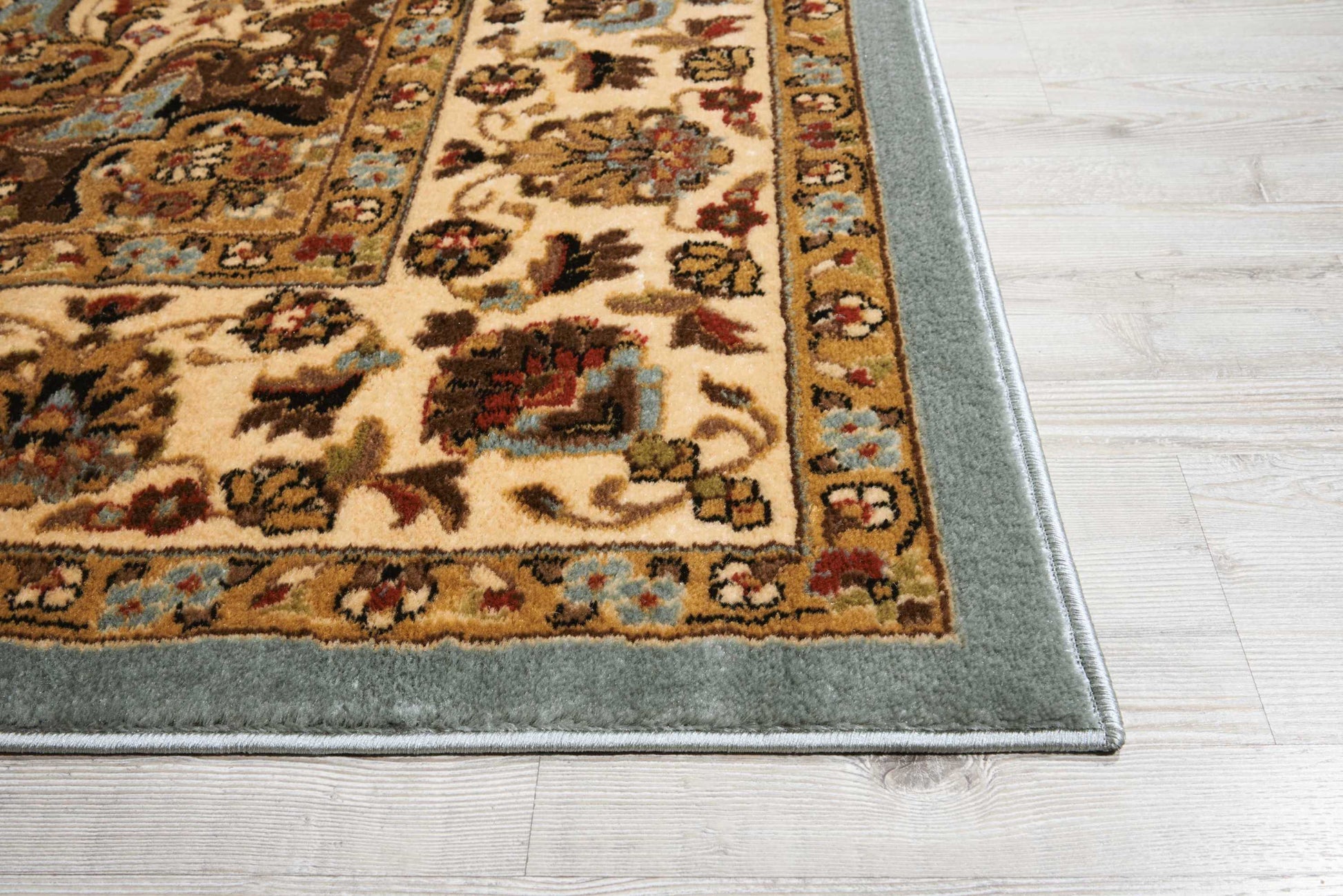 Nourison Home Delano  Blue  Traditional