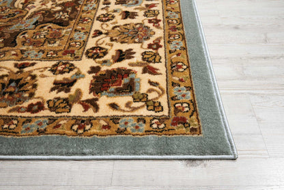 Nourison Home Delano  Blue  Traditional