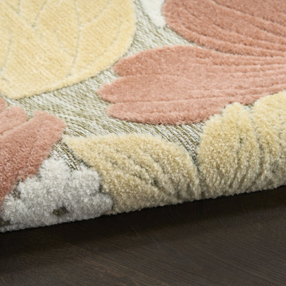 Nourison Home Aloha  Rose  Contemporary