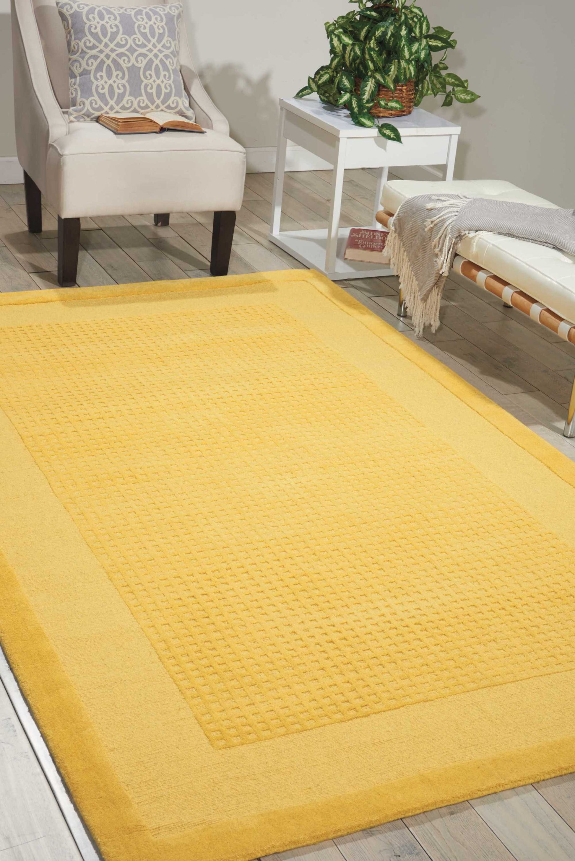 Nourison Home Westport  Yellow  Transitional