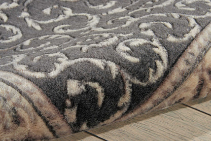 Nourison Home Somerset  Charcoal  Traditional