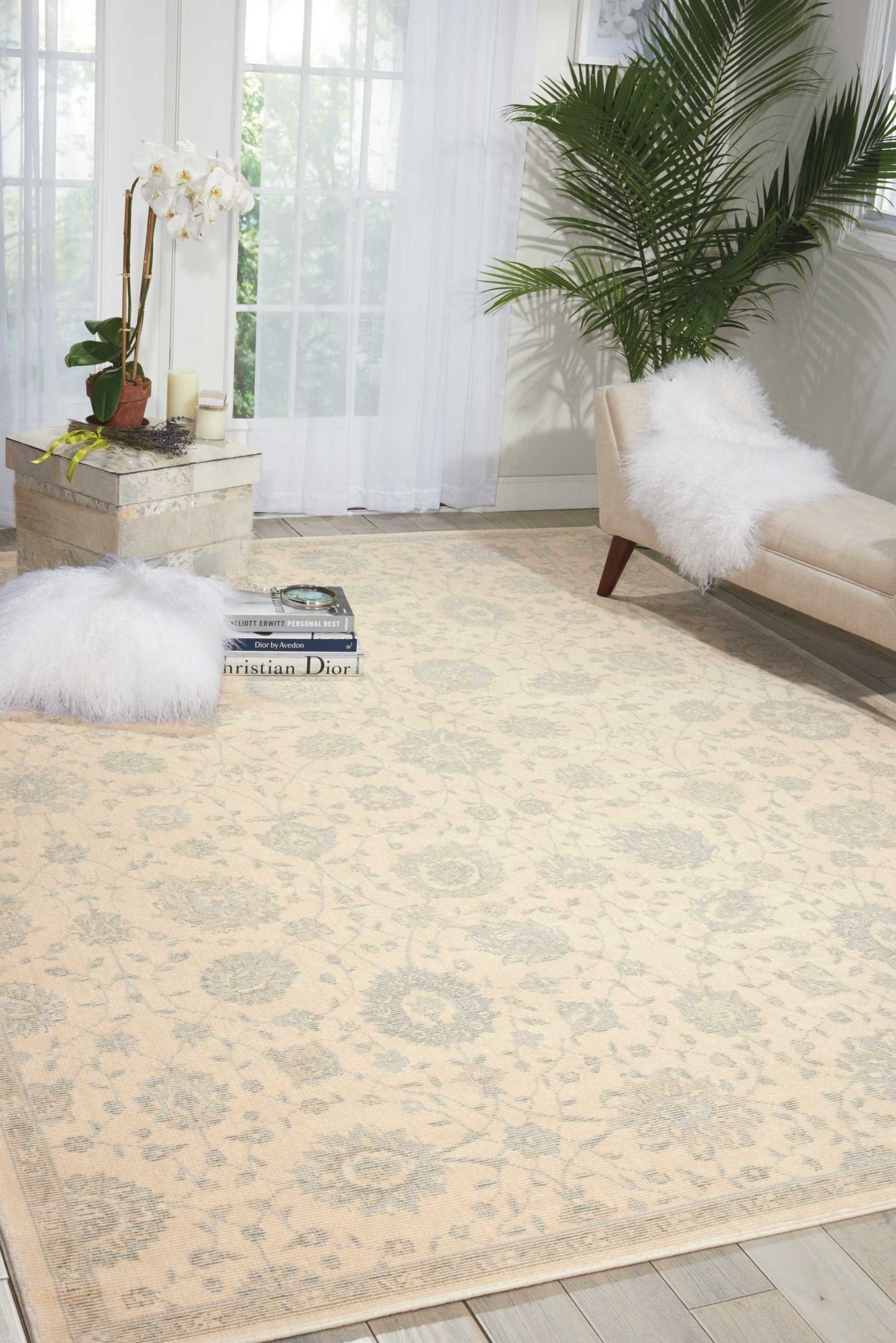Nourison Home Luminance  Cream  Transitional