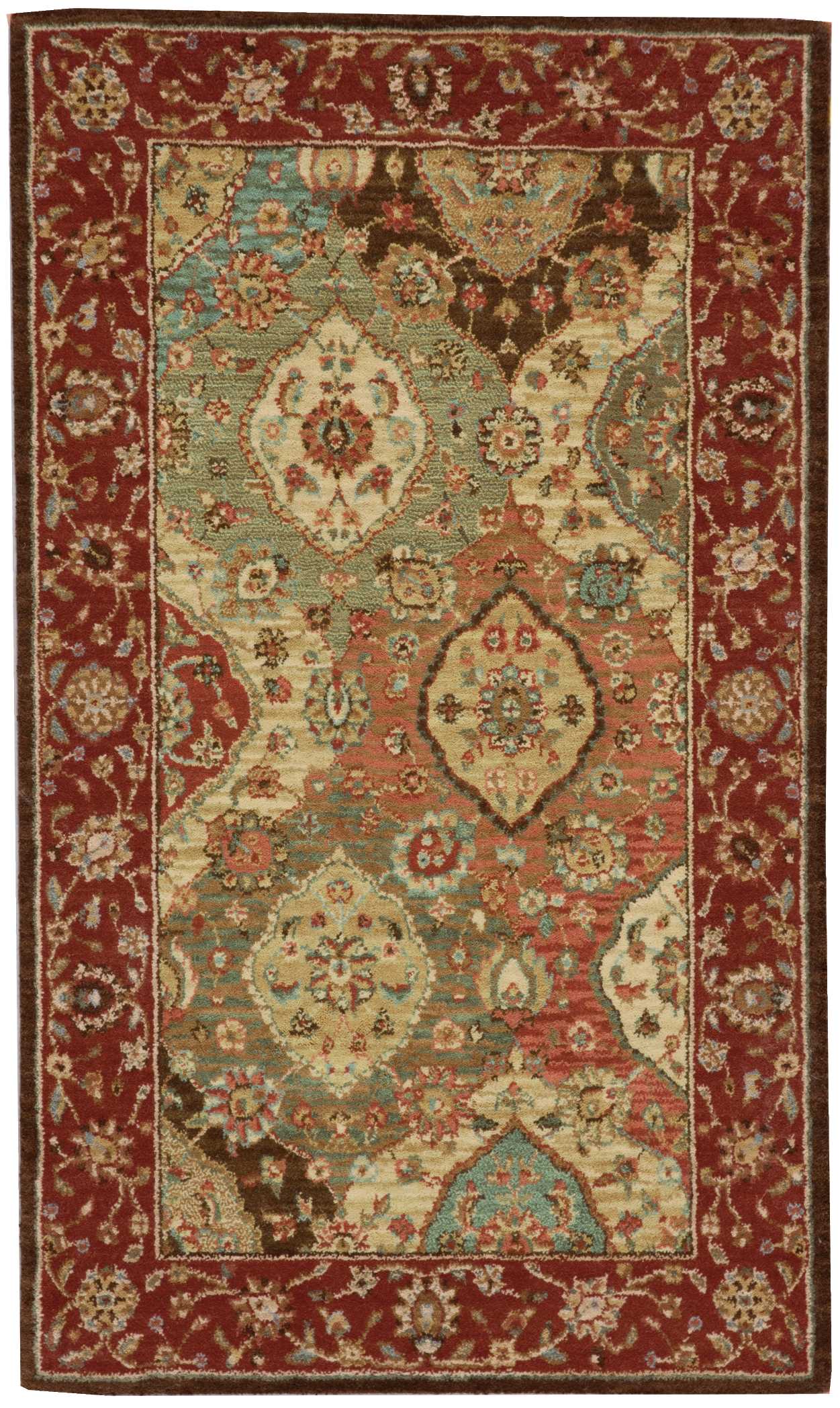 Nourison Home Living Treasures LI03 Multicolor Traditional Loom-woven Rug
