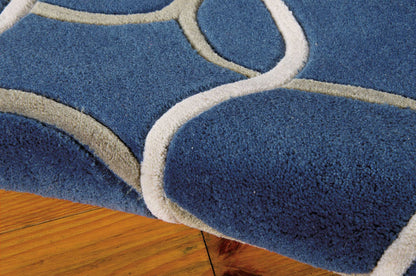Nourison Home Contour  Denim  Contemporary