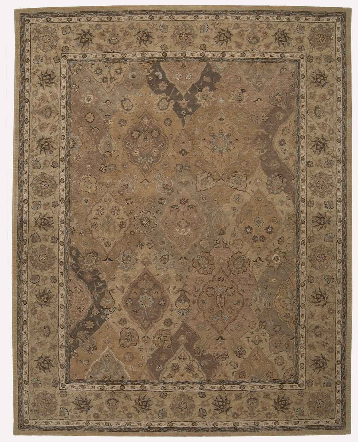 Nourison Home Heritage Hall HE06 Multicolor  Traditional Tufted Rug