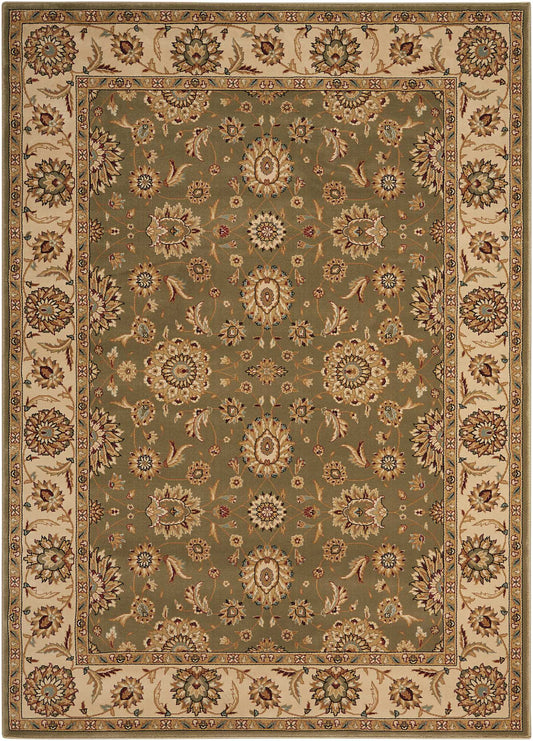 Nourison Home Persian Crown  Green  Traditional