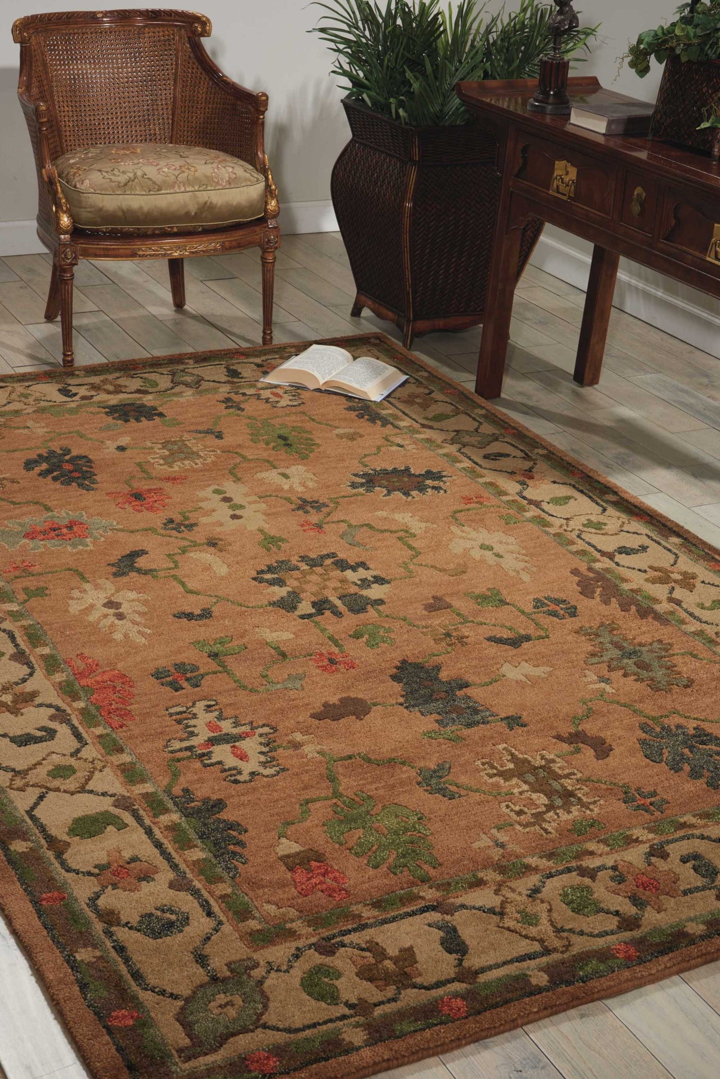 Nourison Home Tahoe  Copper  Traditional