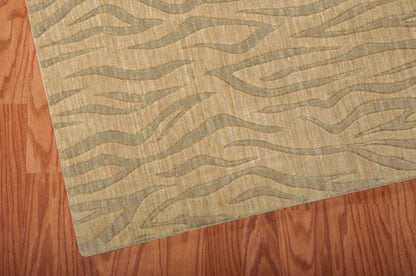 Nourison Home Cosmopolitan  Beige Green  Contemporary