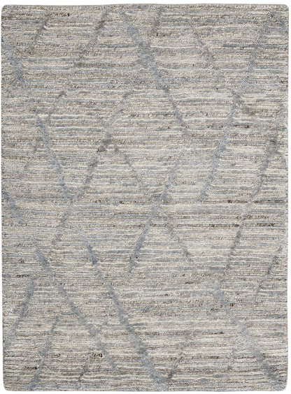 Nourison Home OCEAN OCP02 Surf Contemporary Knotted Rugs