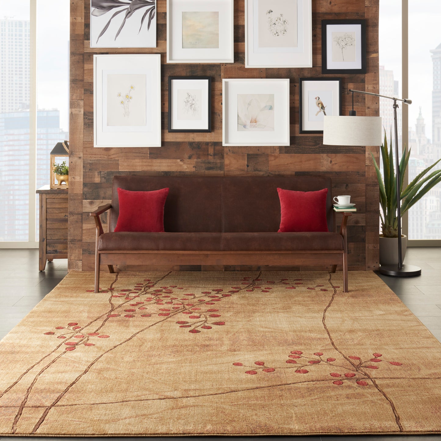 Nourison Home Somerset  Latte  Contemporary