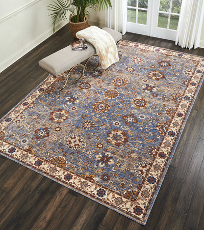 Nourison Home Lagos  Sky  Traditional