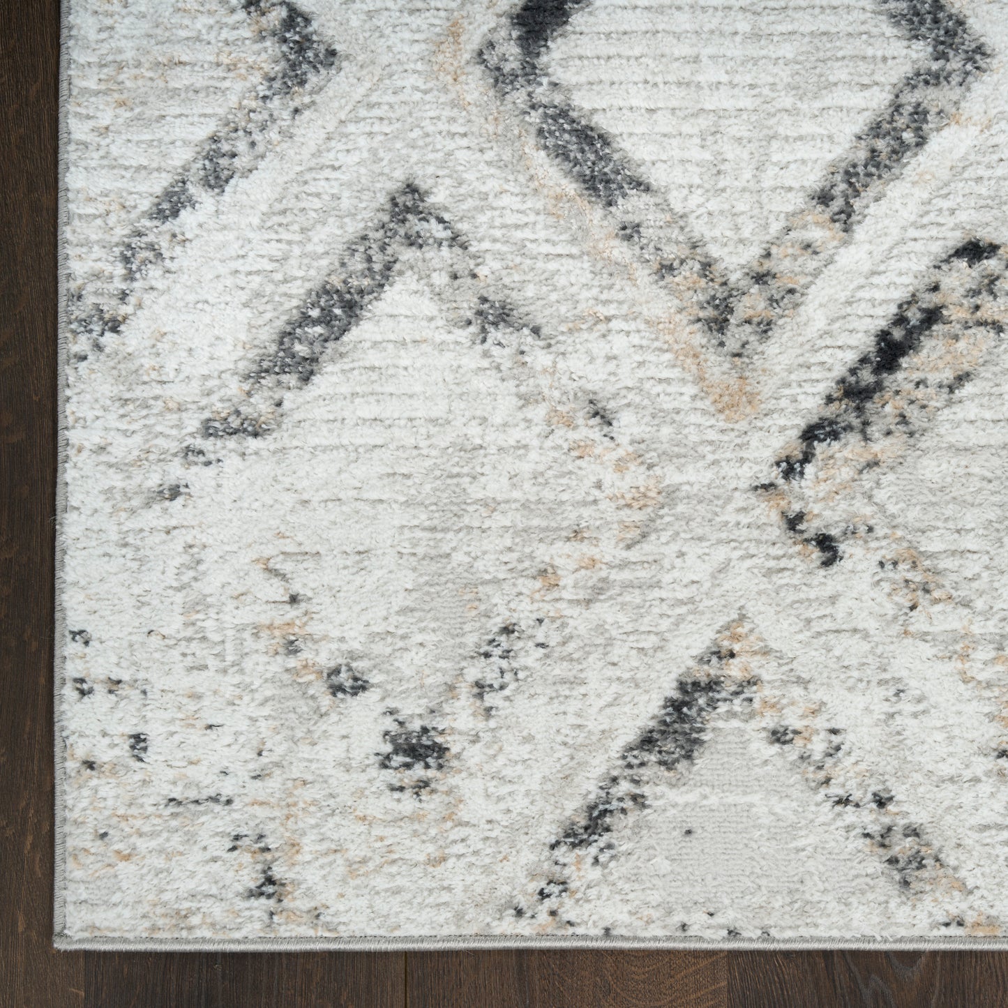 Nourison Home Dekor  Grey Charcoal  Contemporary