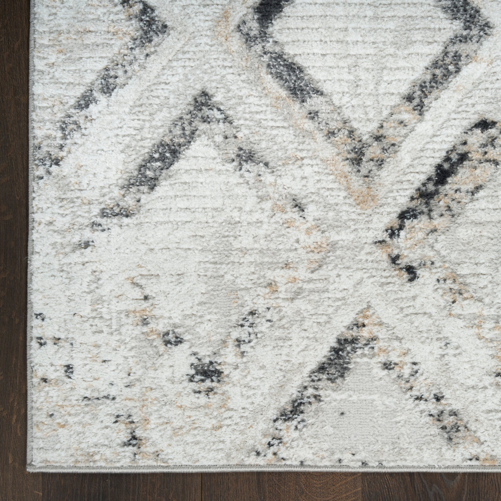 Nourison Home Dekor  Grey Charcoal  Contemporary