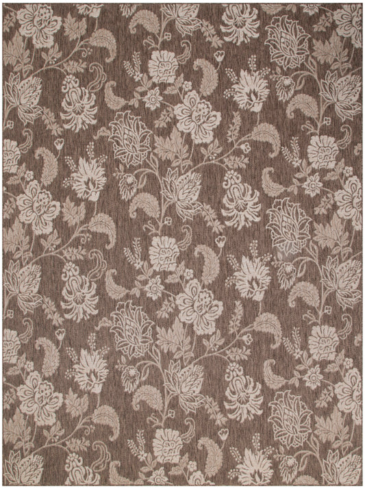 Nourison Home Garden Oasis  Mocha  Contemporary