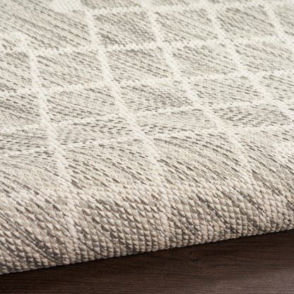 Nourison Home Positano  Light Grey  Contemporary