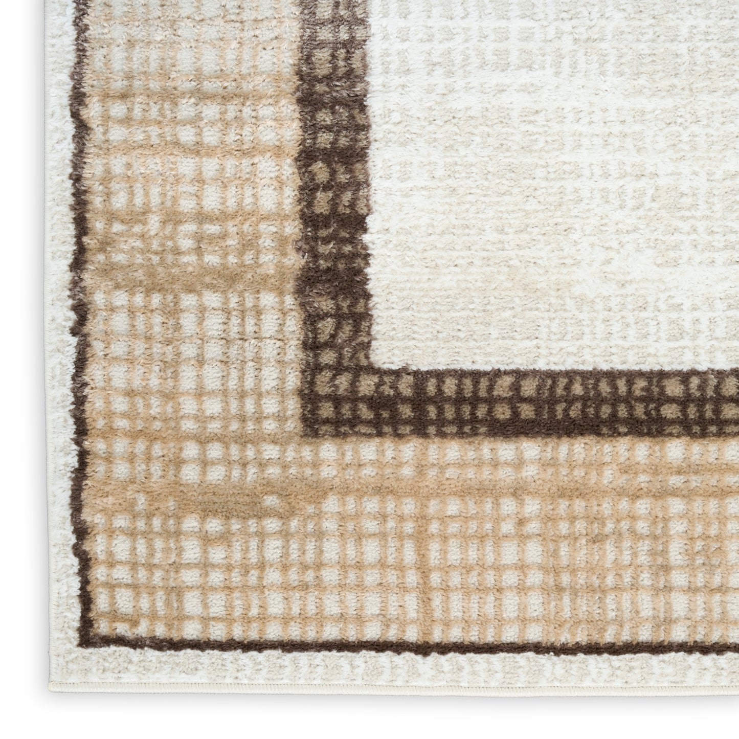 Nourison Home Dekor  Ivory Brown  Contemporary