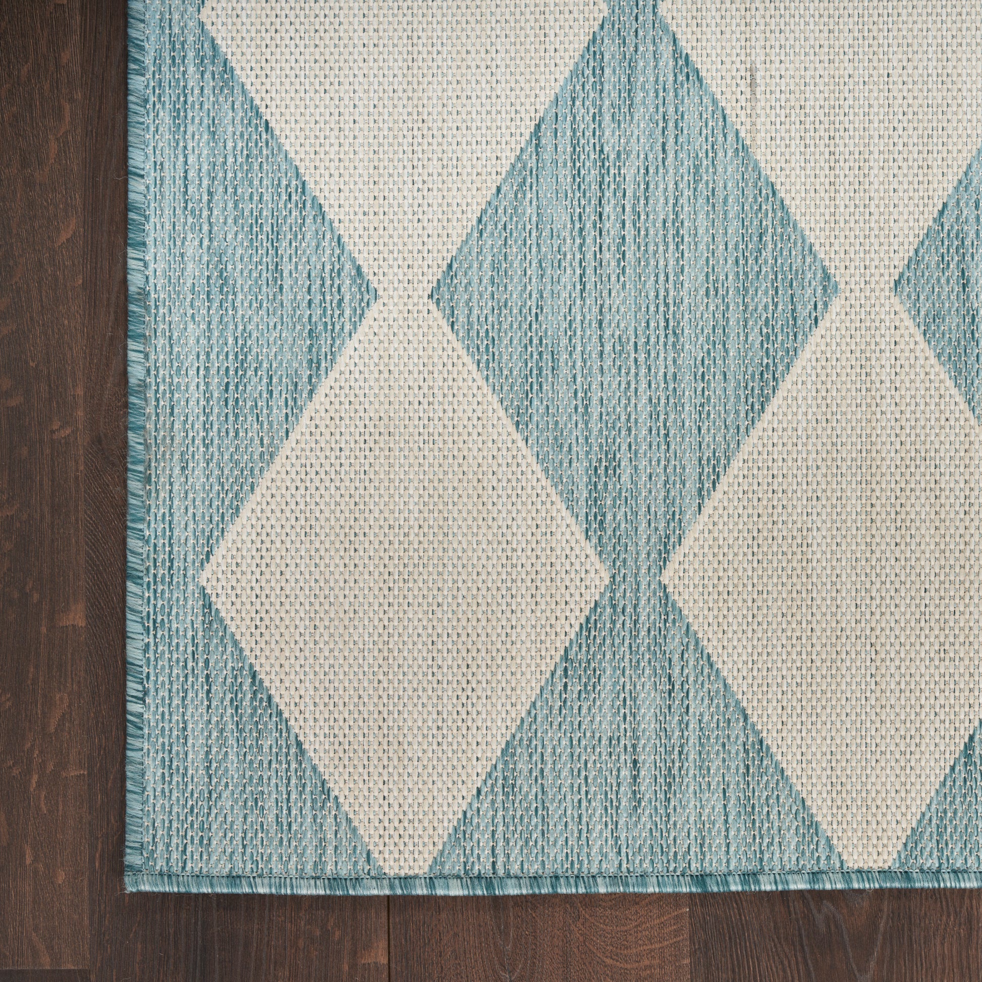 Nourison Home Positano  Aqua  Contemporary