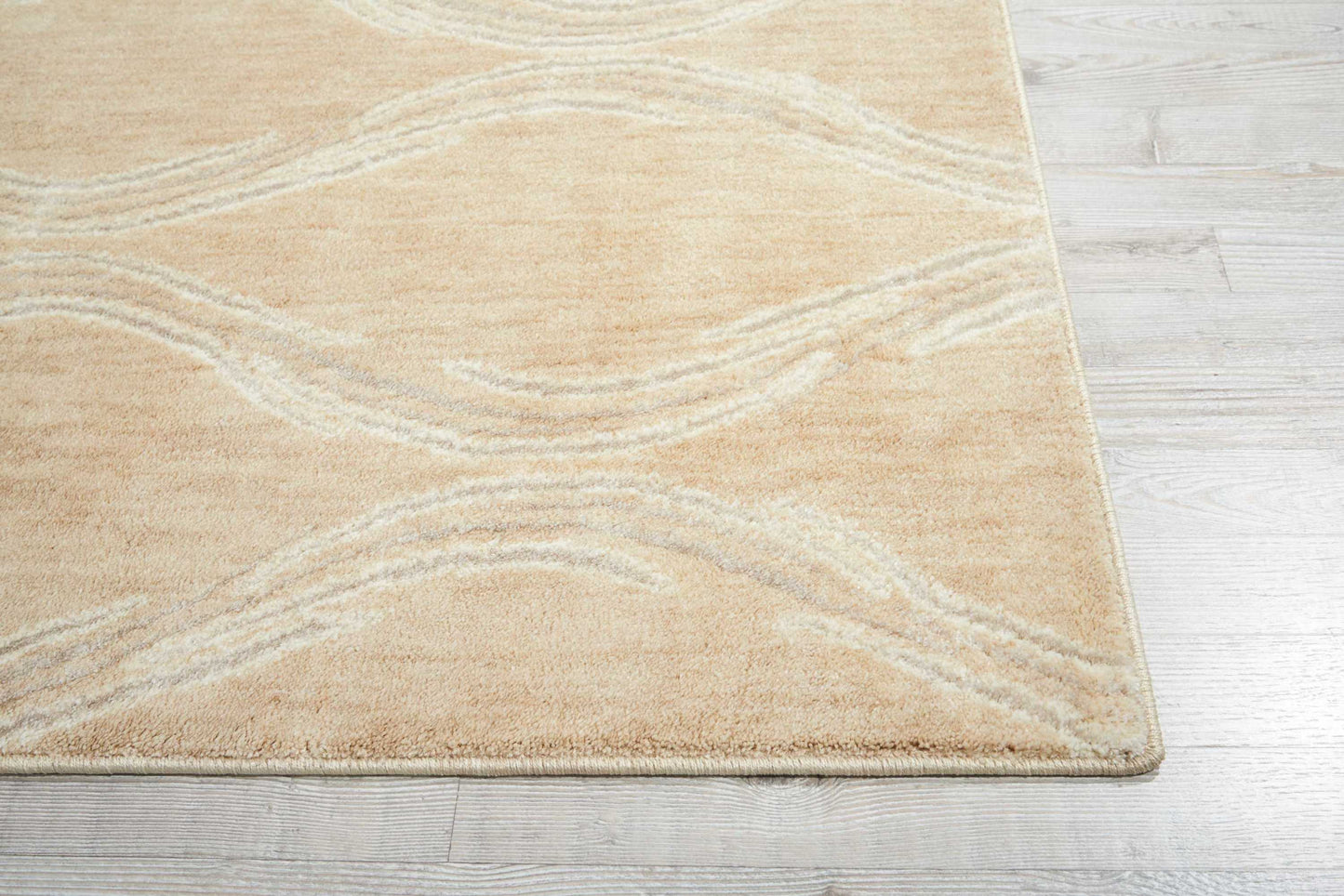 Nourison Home Tranquility  Beige  Transitional