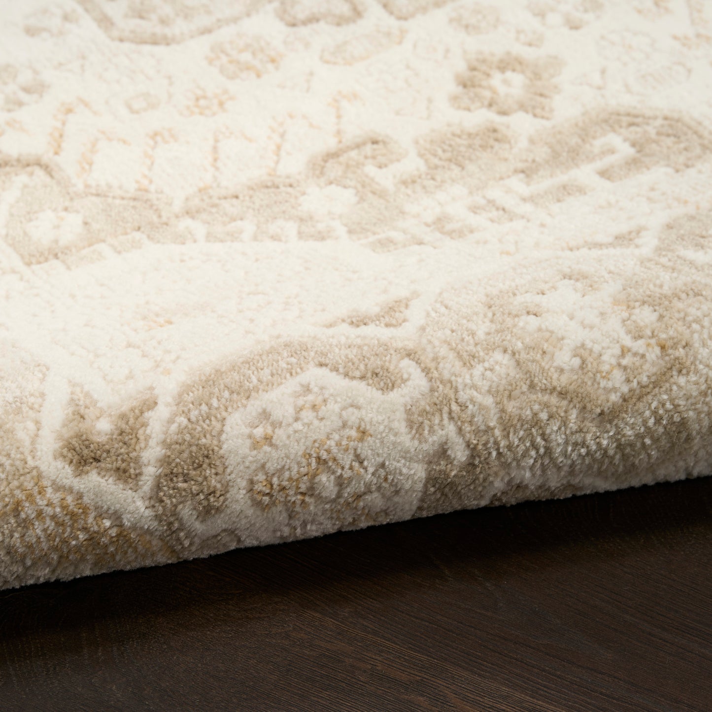Nourison Home Pardis  Ivory Beige  Traditional