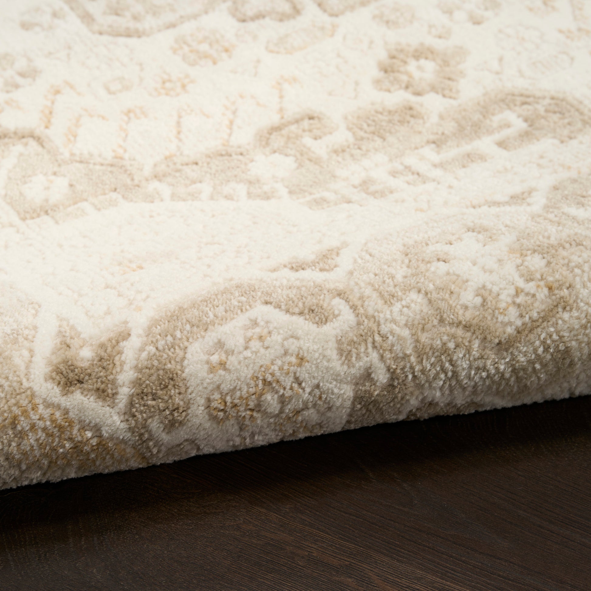 Nourison Home Pardis  Ivory Beige  Traditional