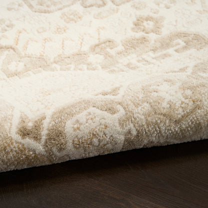Nourison Home Pardis  Ivory Beige  Traditional