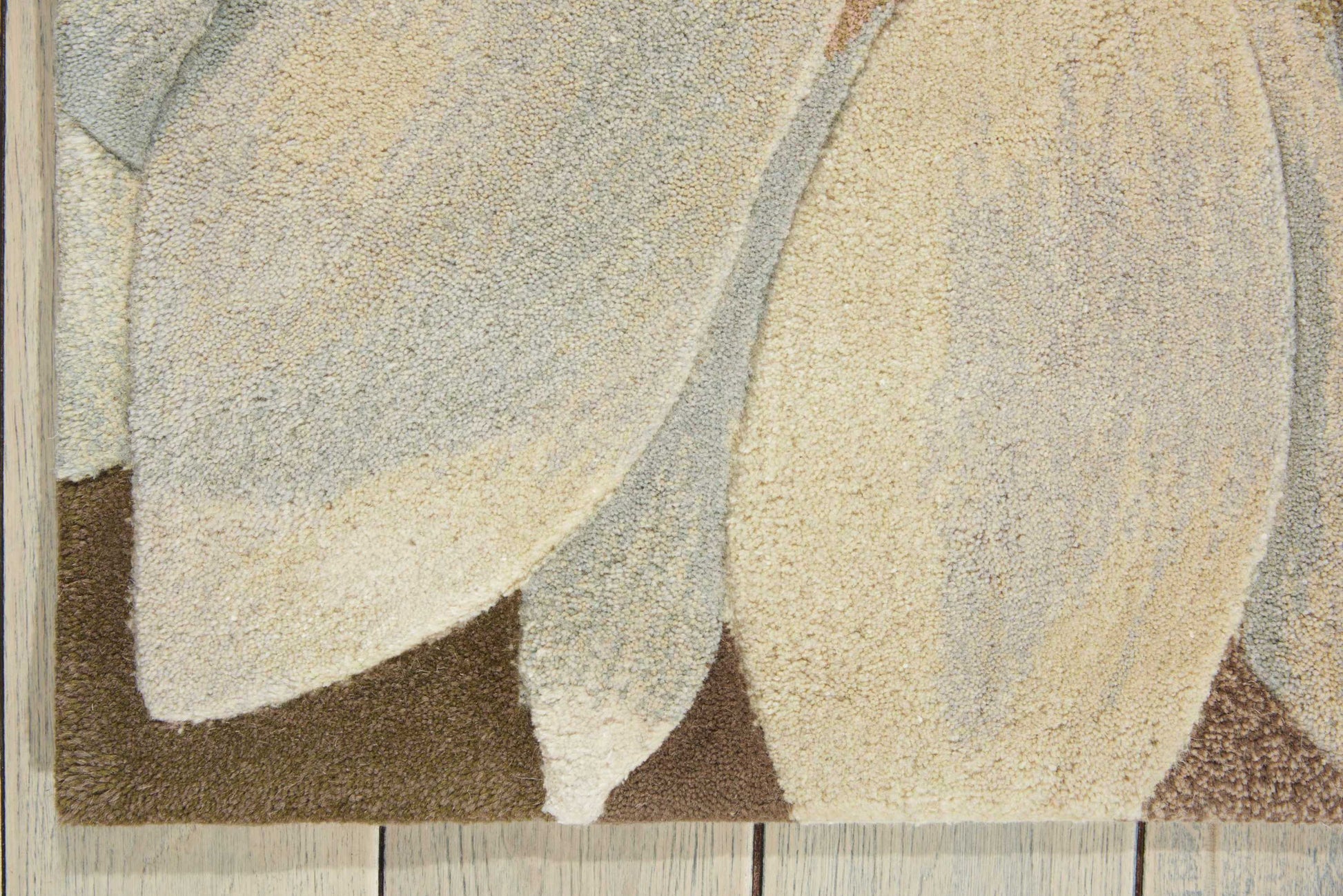 Nourison Home Tropics  Mocha  Contemporary