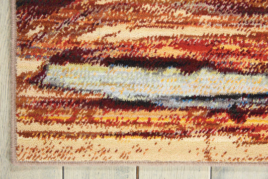Nourison Home Chroma  Lava Flow  Contemporary