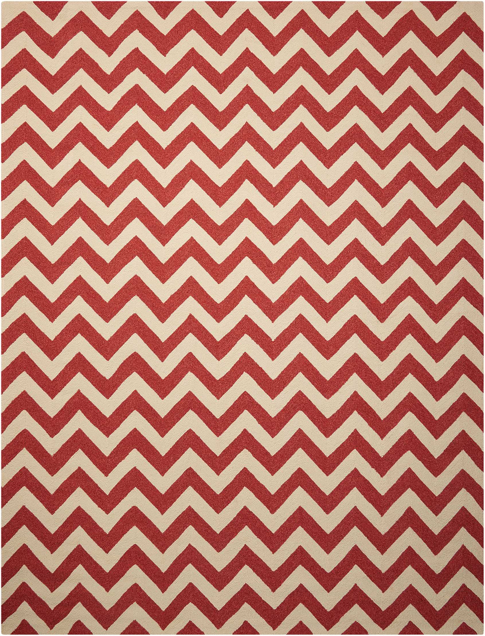 Nourison Home Portico  Red  Contemporary