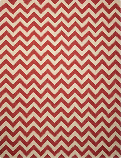 Nourison Home Portico  Red  Contemporary