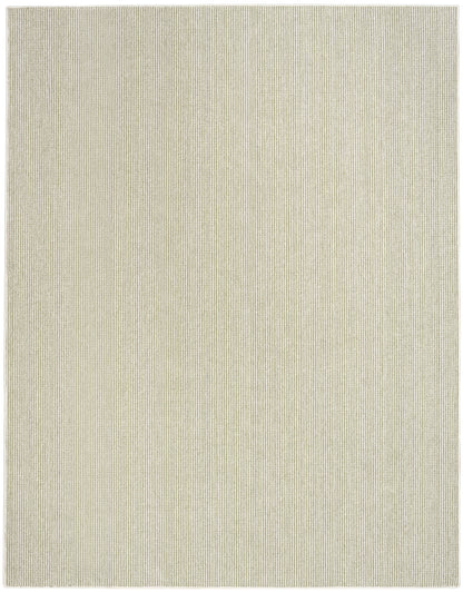 Nourison Home Natural Texture NTX01 Ivory Green Contemporary Power-loomed Rug