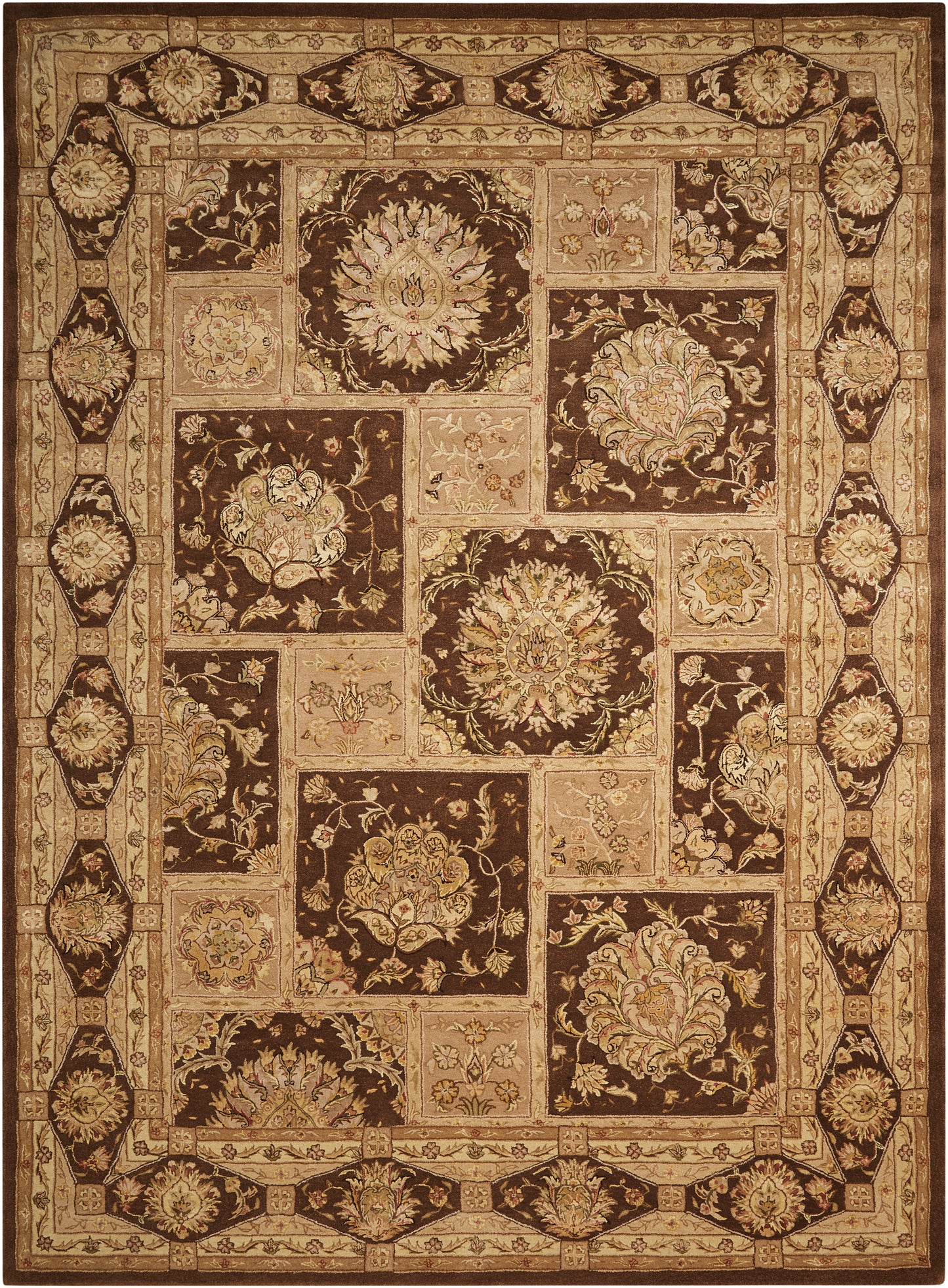Nourison Home Nourison 3000 3107 Brown Traditional Tufted Rug