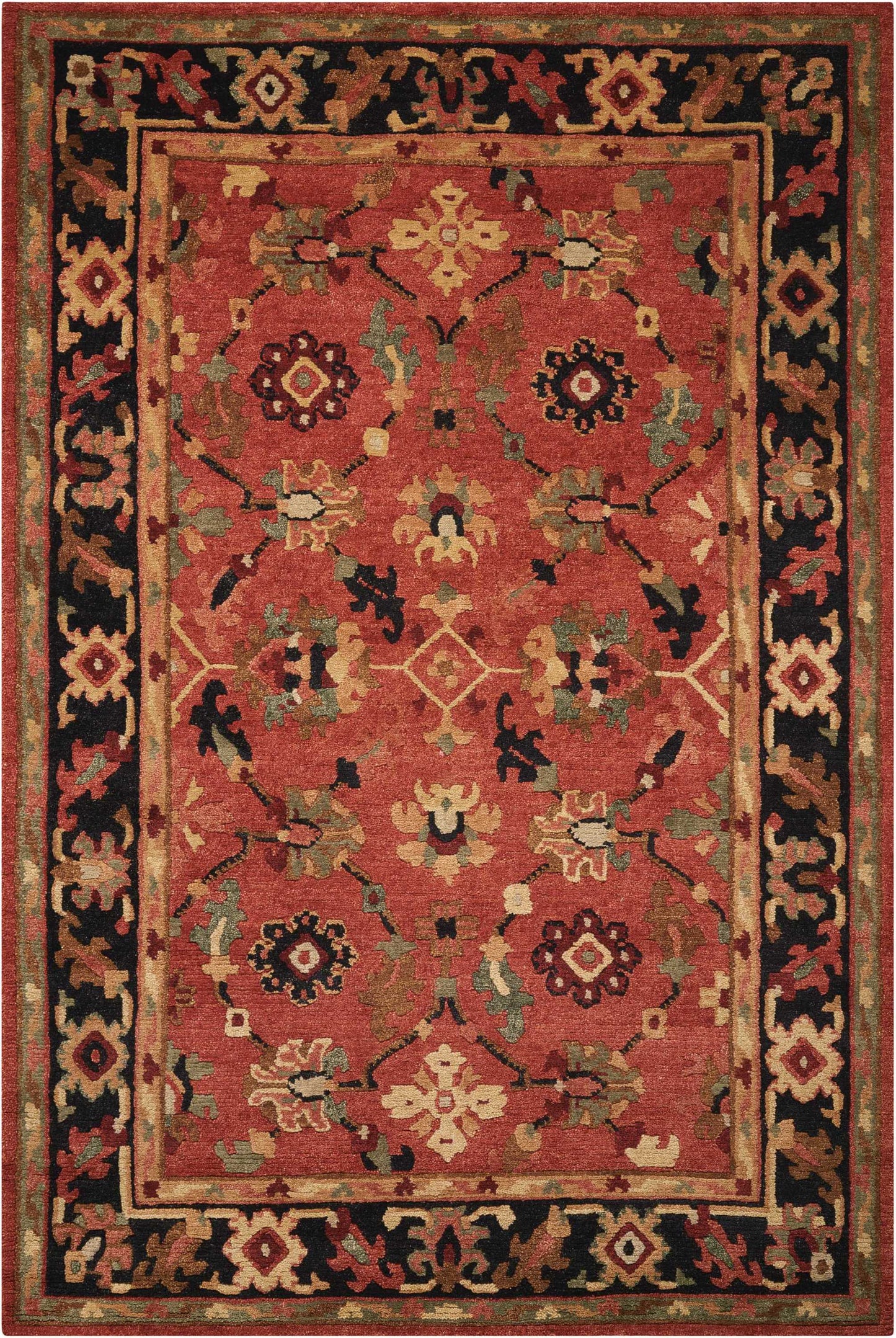 Nourison Home Tahoe  Rust  Traditional