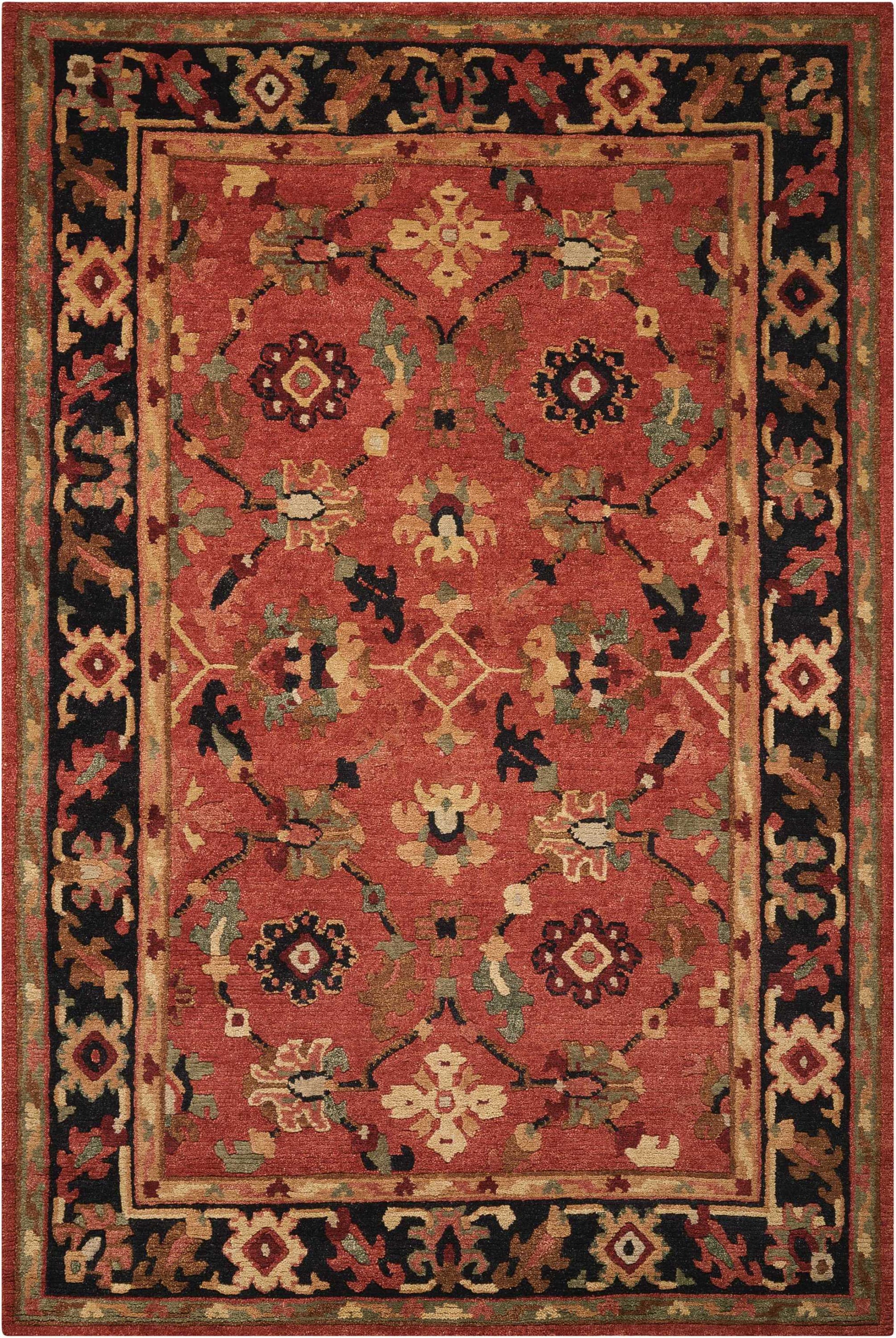 Nourison Home Tahoe  Rust  Traditional