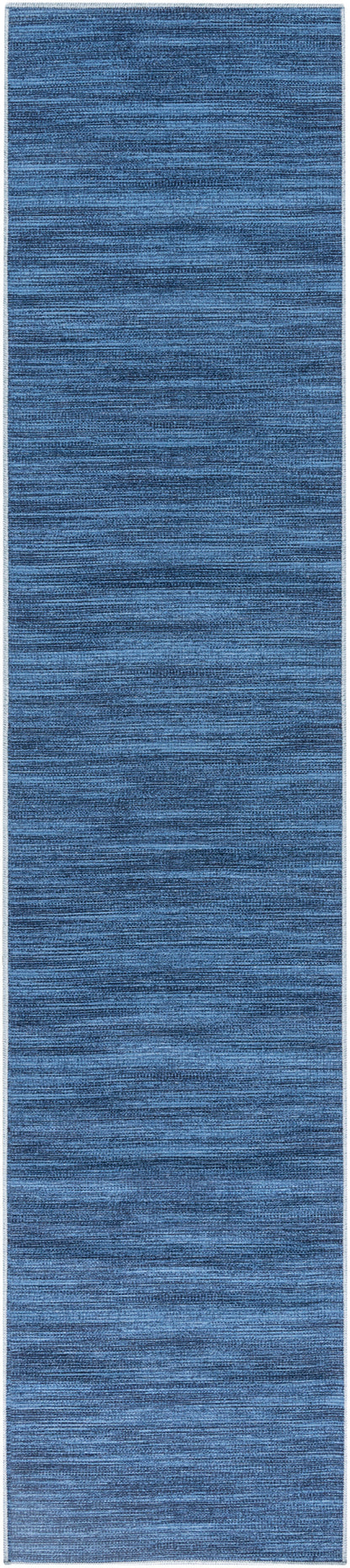 Nourison Home Nourison Washables NWB03 Blue Contemporary Power-loomed Rug